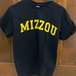 Black Mizzou Tshirt